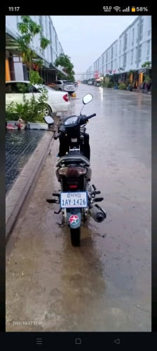 ខ្ញុំត្រូវការលក់ម៉ូតូកេរ្តិ៍អាករ សេរីយិនសិនឆ្នាំ 2010 ViVa125cc ខ្ជិលទុកចង្អៀតផ្ទះ