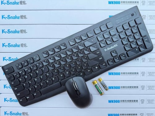 ឈុត Keyboard+Mouse (bluetooth & wireless) ថ្មីគុណភាពល្អ