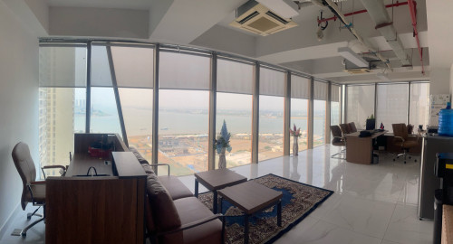 Full Corner Office Space for Rent at The Peak