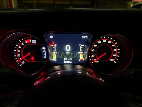 Jeep Rubicon Full 2021 2មុឺនKm ជាង ពណ៌ស