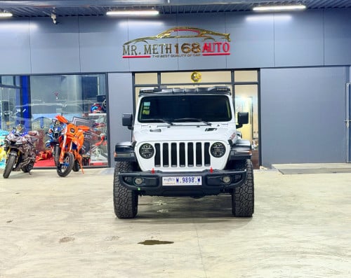 Jeep Rubicon Full 2021 2មុឺនKm ជាង ពណ៌ស