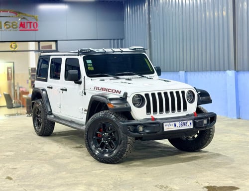 Jeep Rubicon Full 2021 2មុឺនKm ជាង ពណ៌ស