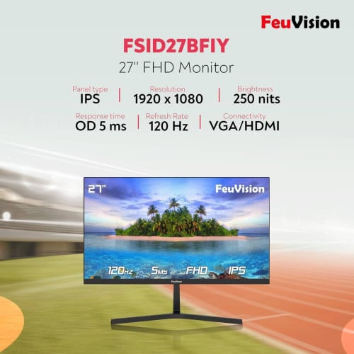 Monitor Fuevision 27” ( FSID27BFIY ) New in box 100%