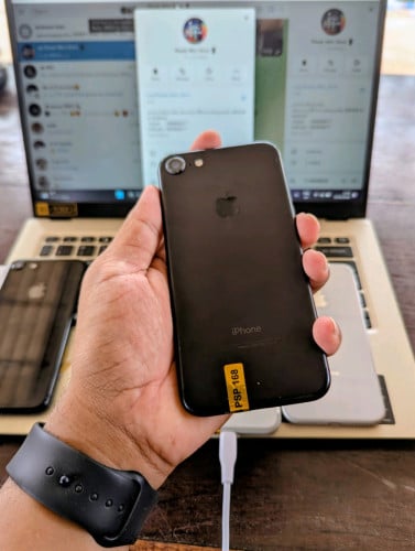 Sale Iphone 7G 32gb 97% សំណុំសុីន
