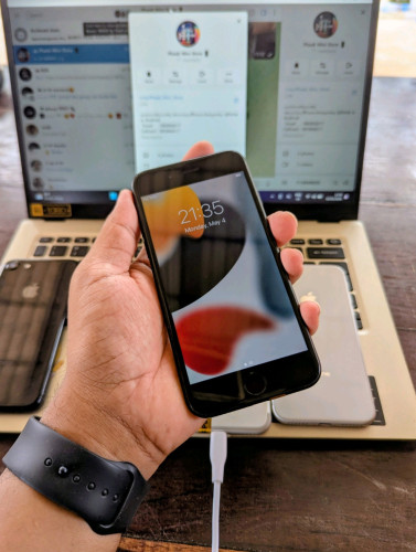 Sale Iphone 7G 32gb 97% សំណុំសុីន