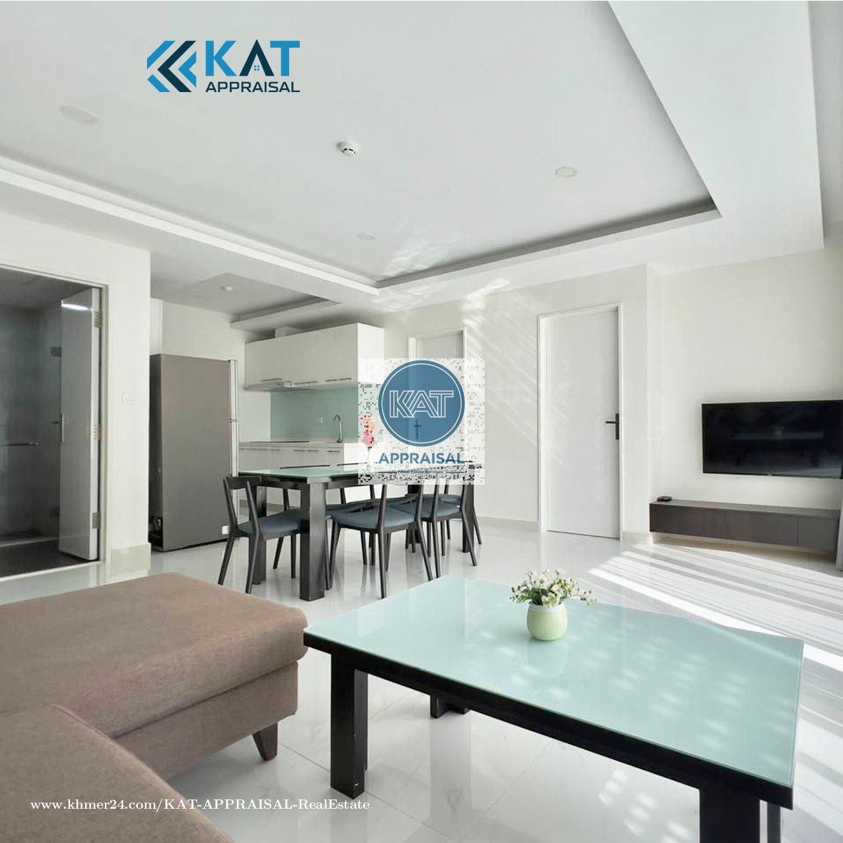 ខុនដូ សម្រាប់ជួល | Condo For Rent Type: Luxury 2bedrooms