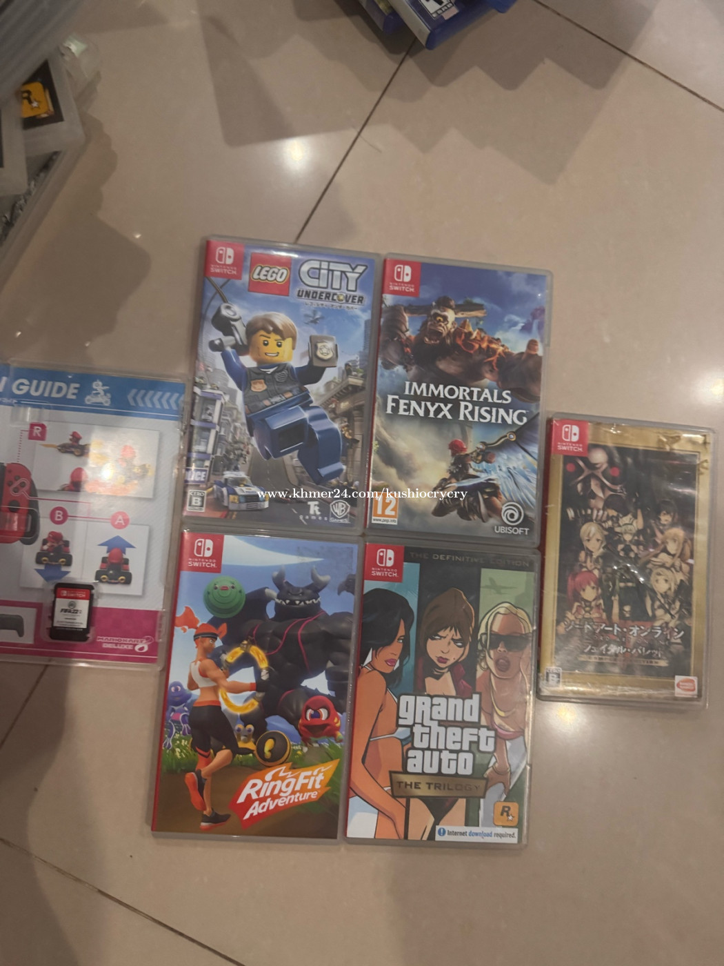 Card Nintendo switch