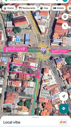 ដីលក់ រង្វង់មូលគីហ៊ូ្សណា