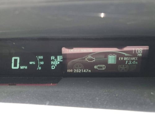 ព្រុសឆ្នាំ014 hybrid plug in ពណ៍ប្រផេះឡានថ្មីក្រដាសពន្ធ