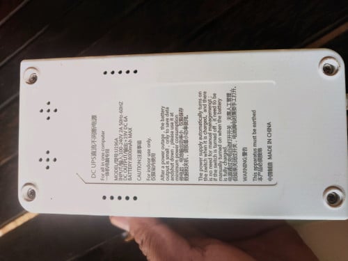 លក់ដុំភ្លើងបម្រុង DC UPS (19V 4.74A) សម្រាប់ Mini PC ឬ Laptop នៅស្អាត