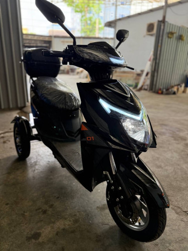 ម៉ូតូកង់បីថ្មី EV motorcycle សាកថ្ម សន្សំសំចៃបានខ្ពស់