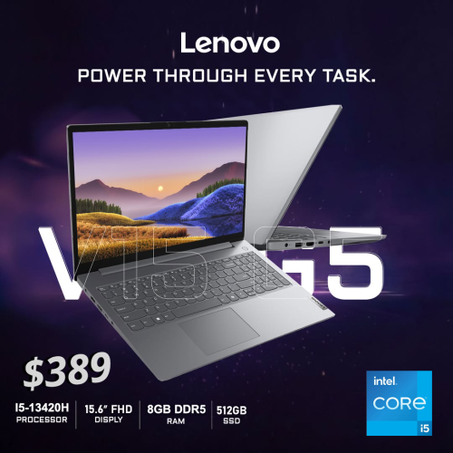 💜 Lenovo V15 G5 - i5 13420H 8GB 512GB 15.6" FHD Windows 11