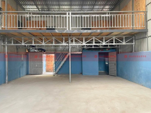 300 Sqm Warehouse For Lease On A Sub-Road In Samraong Kraom Area