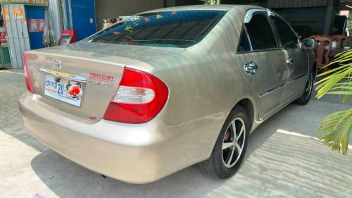 camry.ឆ្នាំ.02.LE.ABS.កៅអីចុច.ពណ៏មាស.អ្នកប្រើ.តម្លៃ( 8950$ ដាច់ )Tel.010290456.លេងហើយស្អាត ជិះស្រួល