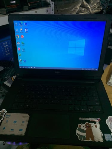 Dell Inspiron 14 Ram4g ប្រើ SSD 225g
