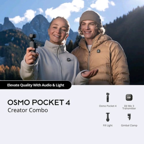 DJI osmo pocket 4 (Standard Combo&Creator Combo)