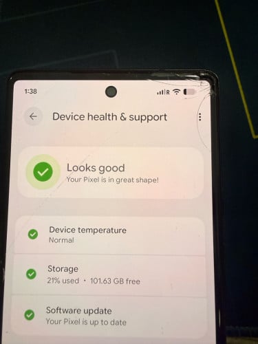 Google Pixel 6, RAM8GB / storage 128GB
