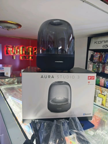 Harman/kardon Aura studio3(speaker Bluetooth) 1ទឹកស្អាតដូចថ្មី សំលេងខ្លាំង ពីរោះណាស់ លក់តំលៃល្អ