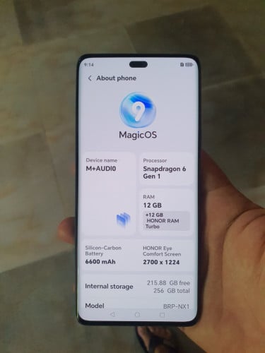 Honor X9c 12G/256Gសុីម2ស្អាតណាស់99.9% សាណុំហ្សុីន👍
