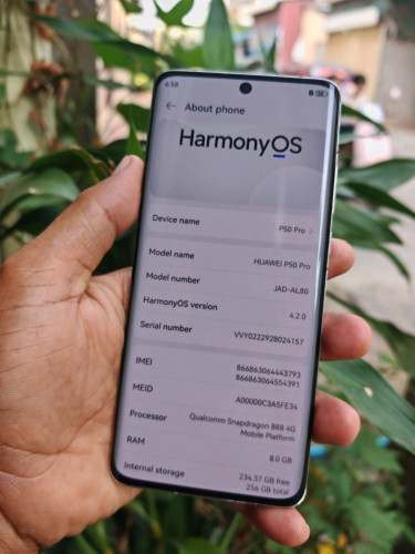 Huawei P50 Pro 8g/256g_CH(វៃដូរបាន)👉$145