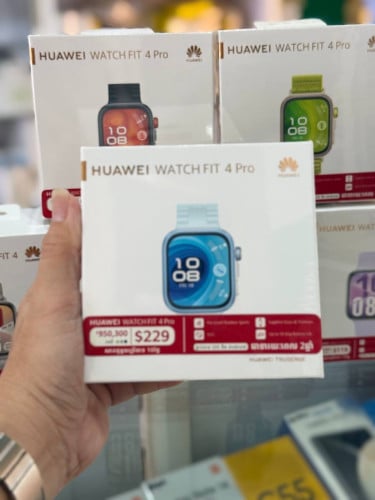 Huawei Watch Fit4 Pro ថ្មីប្រអប់មានធានាក្រុមហ៊ុនតម្លៃពិសេសជូន