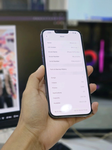 iPhone 13 pro max ZP 256 អេក្រង់ zin តួរ zin មាន scan