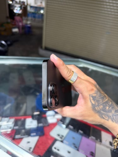 iPhone 14 Pro Max Black ZD/A HD128GB Phone Condition 97% 🔋86% , អុចអេក្រង់បន្តិច , ម៉ាស៊ីនហ្ស៊ីន