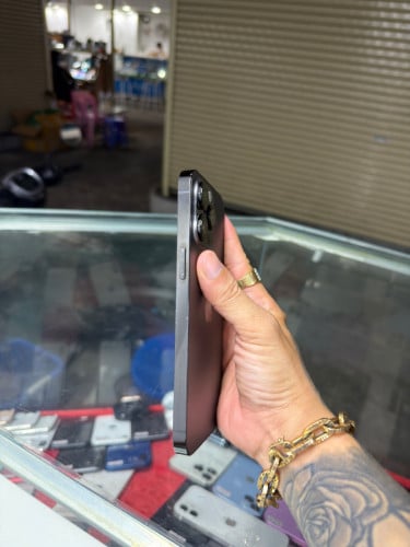 iPhone 14 Pro Max Black ZD/A HD128GB Phone Condition 97% 🔋86% , អុចអេក្រង់បន្តិច , ម៉ាស៊ីនហ្ស៊ីន