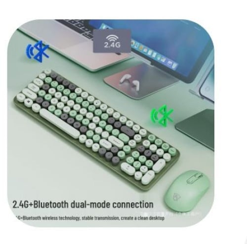 Keyboard Bluetooth + Wifi 2.4 GH