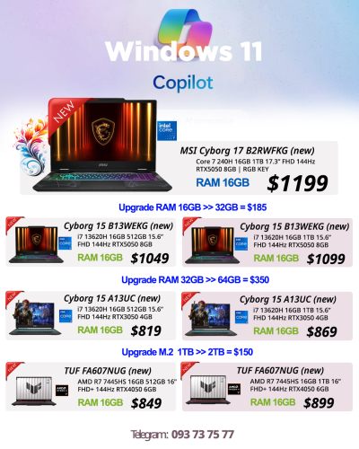 MSI Cyborg 17 B2RWFKG