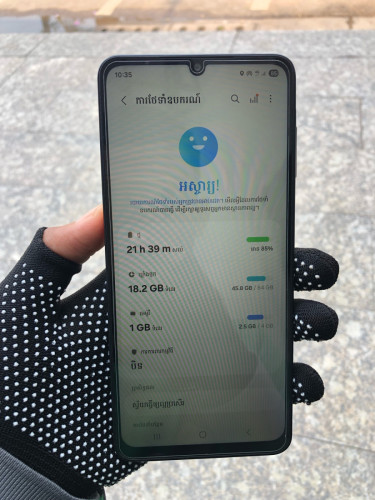 samsung A07 សាណុំណែន​ ស្អាត​98%