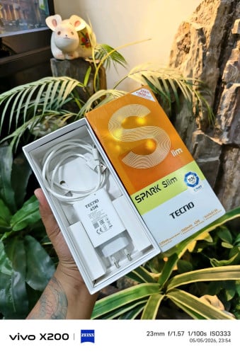 TECNO Spark slim ram8/256G/zin all/98.99%