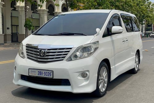 Toyota Alphard 2010 កៅអី VIP ម្ចាស់ដើមទី១