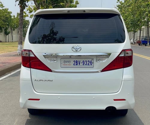 Toyota Alphard 2010 កៅអី VIP ម្ចាស់ដើមទី១