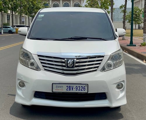 Toyota Alphard 2010 កៅអី VIP ម្ចាស់ដើមទី១