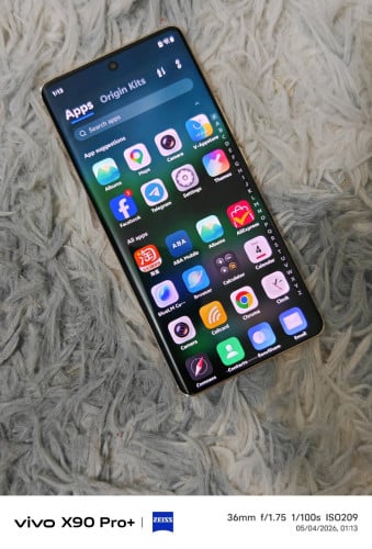 Vivo X100 Ram12GB + 12GB /256GB China version សានុំហ្សុីនស្អាត 98%