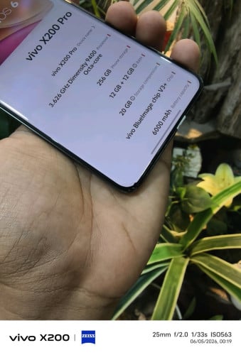 Vivo x200 pro/ram12/256G
