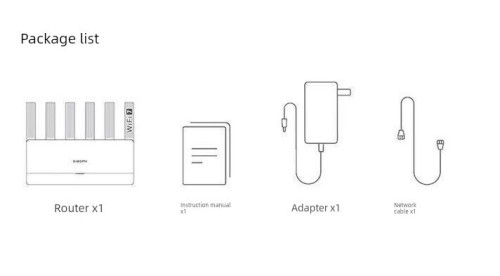 Xiaomi Router BE6500 Wi-Fi 7 Latest Generation 4X2.5 Gigabit Port  512 Devices Xiaomi  Router
