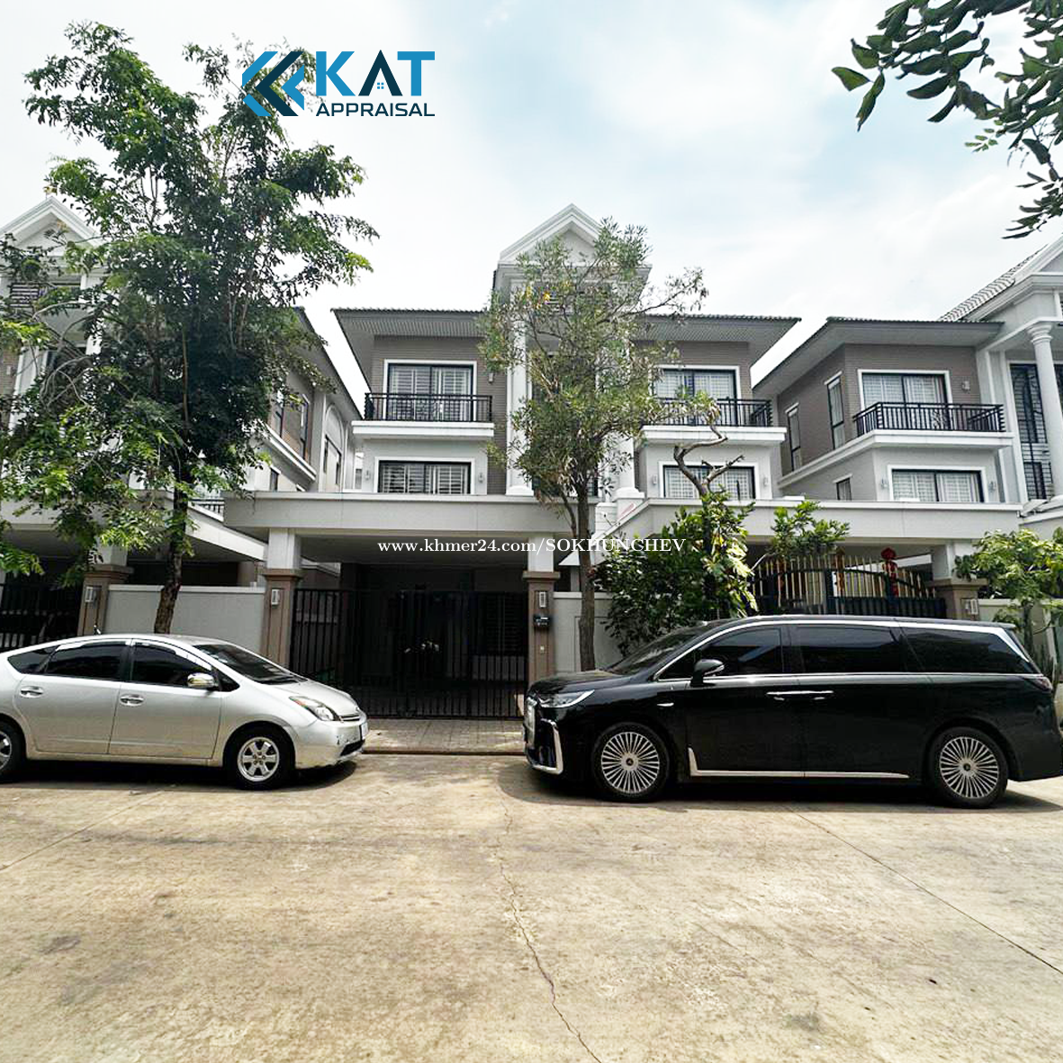 វីឡាភ្លោះ A សម្រាប់ជួល ឫលក់ / Twin A For Rent Or Sale