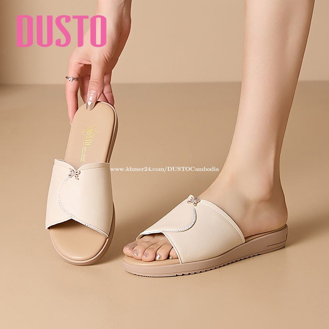ស្បែកជើងស៊កនារីប្រេន DUSTO-DW1702