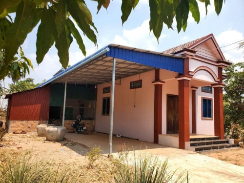 លក់ផ្ទះ និងដីបន្ទាន់ (ម្ចាស់ផ្ទាល់) - ប្លង់រឹង | ស្រុកក្រគរ ខេត្តពោធិ៍សាត់