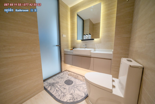 TwoBedroom Morgan Central City center of Phnom Penh city, nearby Samhan market, Toul Sangke
