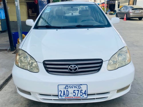 ថ្មីណាស់ទើបនឹងកាត់មកក្ដៅៗហ៊ុយៗពីរម្ចាស់ដើមផ្ទាល់របស់កំរស្ដេចឡានCorolla 2003 ក្នុងលឿងថ្មីស្រុីន95%ទៀត