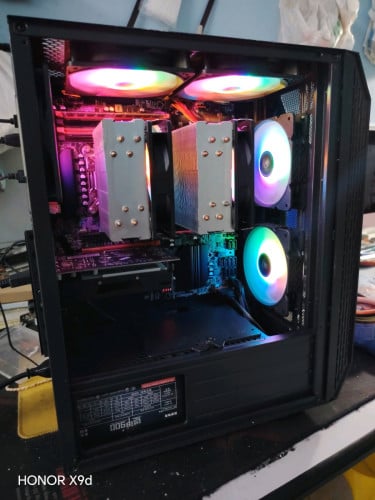 ☺CPU Xeon E5 2680 V4 (2Cpus) Ram 64GB M2 512GB VGA GTX 1050Ti 4GB