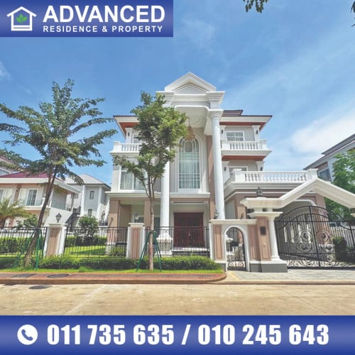 🏘 វីឡាឃ្វីន (Queen) ក្នុងបុរី ប៉េងហួតបឹងស្នោរ ត្រូវការលក់បន្ទាន់ខ្លាំង