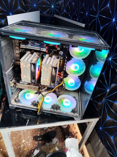 កុំព្យូទ័រ CPU 2 សម្រាប់កាត់តវីដេអូ នឹង render mmo ld plyer
