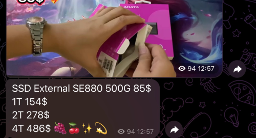 Adata SE880 2TB 99%