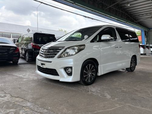 Alphard 2012 កៅអីម៉ាស្សារ ឡានរៀបហេីយ ថ្នាំសុីន1ជុំ