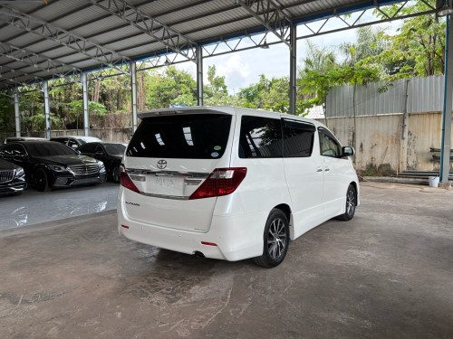 Alphard 2012 កៅអីម៉ាស្សារ ឡានរៀបហេីយ ថ្នាំសុីន1ជុំ