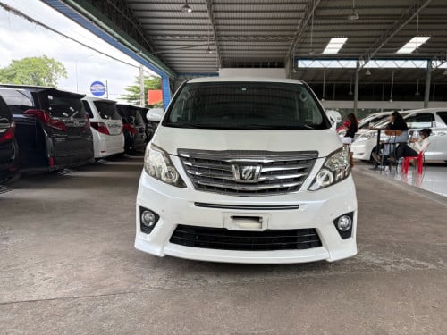 Alphard 2012 កៅអីម៉ាស្សារ ឡានរៀបហេីយ ថ្នាំសុីន1ជុំ